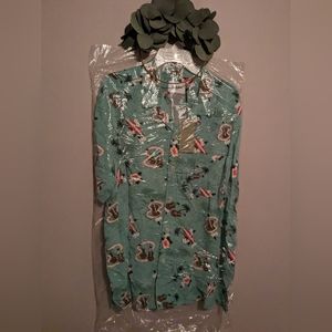 NWT men's Hawaiian button down. XXL